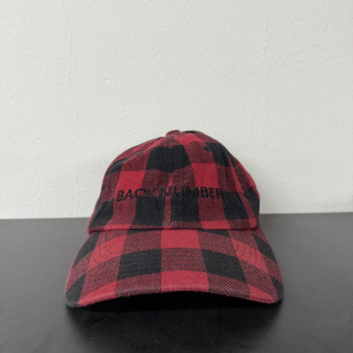 Other Back Number Japan Flannel Balenciaga Style 6 Panel Cap Size ONE SIZE - 1 Thumbnail