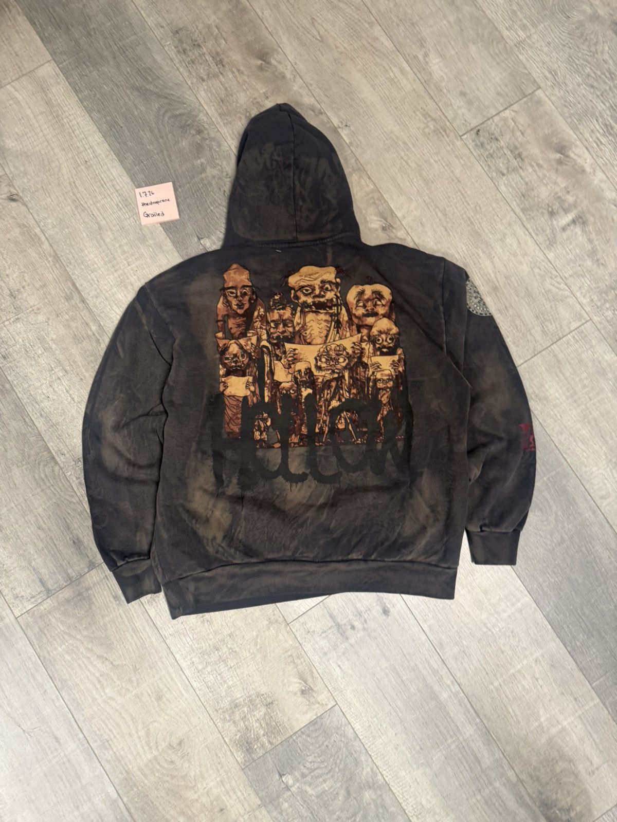 Travis Scott Travis Scott Cactus Jack x Takashi Murakami Hollow Hoodie Size US XL / EU 56 / 4 - 2 Thumbnail
