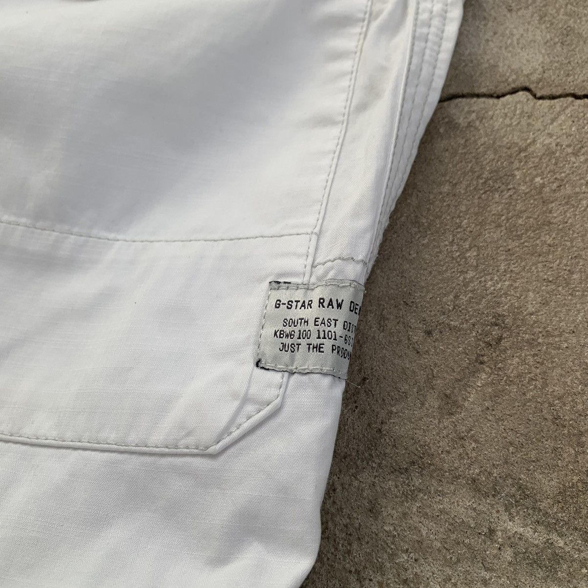 G-Star × Vintage Vintage G-Star Raw Big Logo Cargo Shorts Size US 32 / EU 48 - 6 Thumbnail