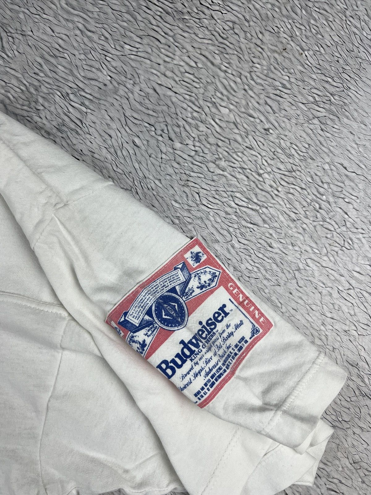Vintage Vintage 90s Y2K Budweiser beer Promo graphic t shirt XL Size US XL / EU 56 / 4 - 5 Thumbnail