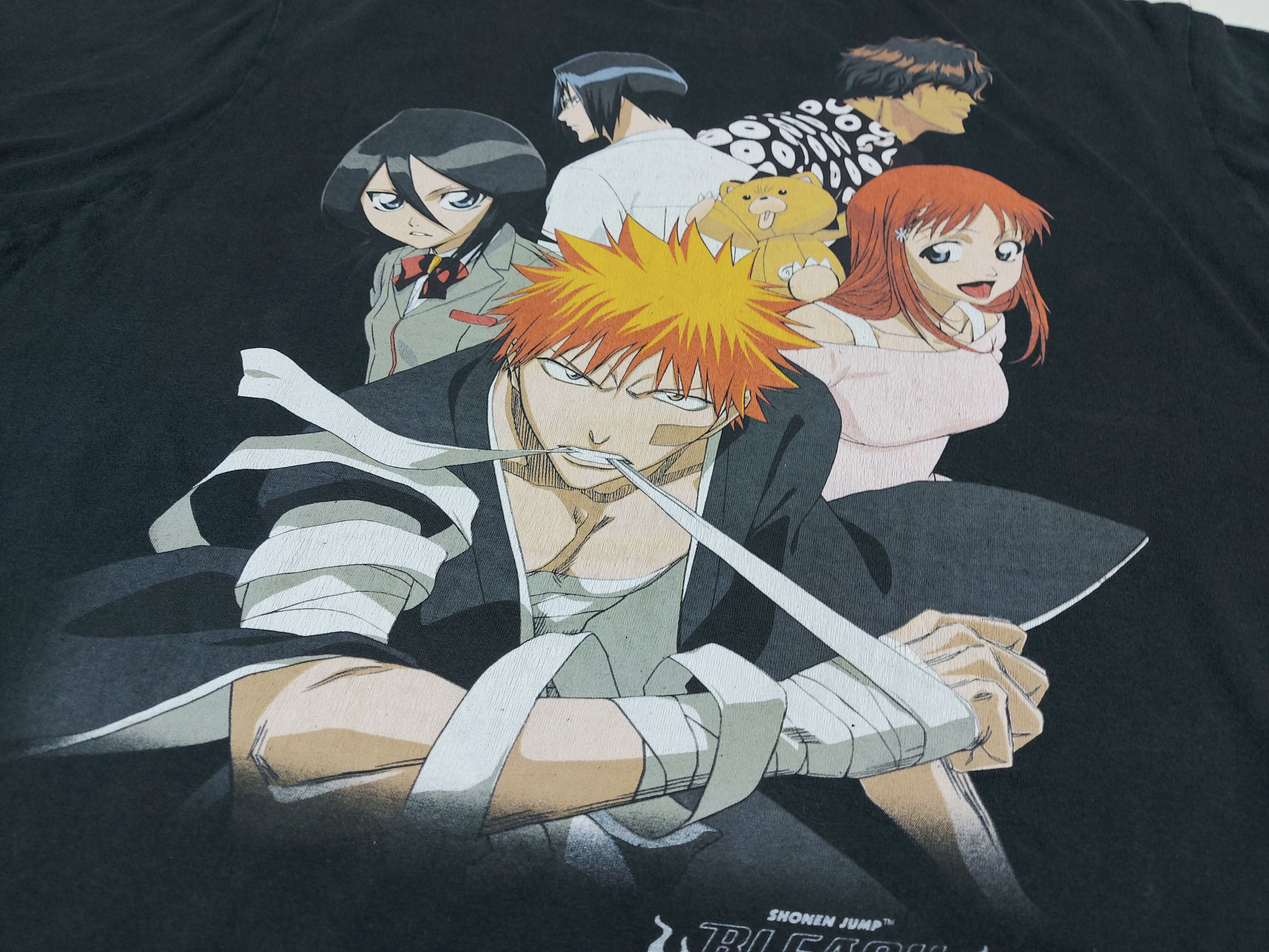 Anime × Vintage Vintage Y2K Bleach Shonen Jump Main Characters ichigo TEE Size US L / EU 52-54 / 3 - 11 Thumbnail