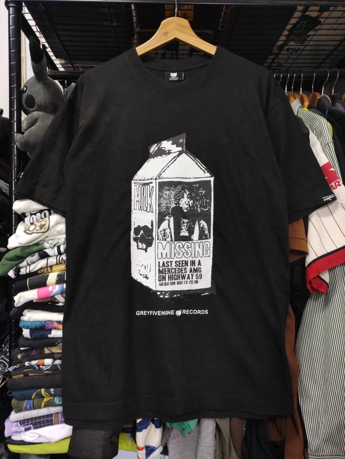 G59 Records Suicideboys G59 Missing Scrim 2% Milk Carton T-Shirt Size US M / EU 48-50 / 2 - 2 Thumbnail