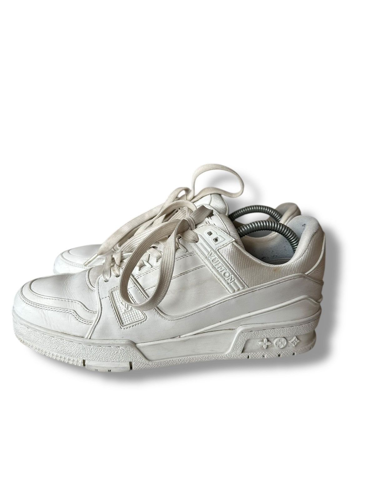 Louis Vuitton Louis Vuitton Trainers white sneakers Size US 8 / IT 38 - 6 Thumbnail