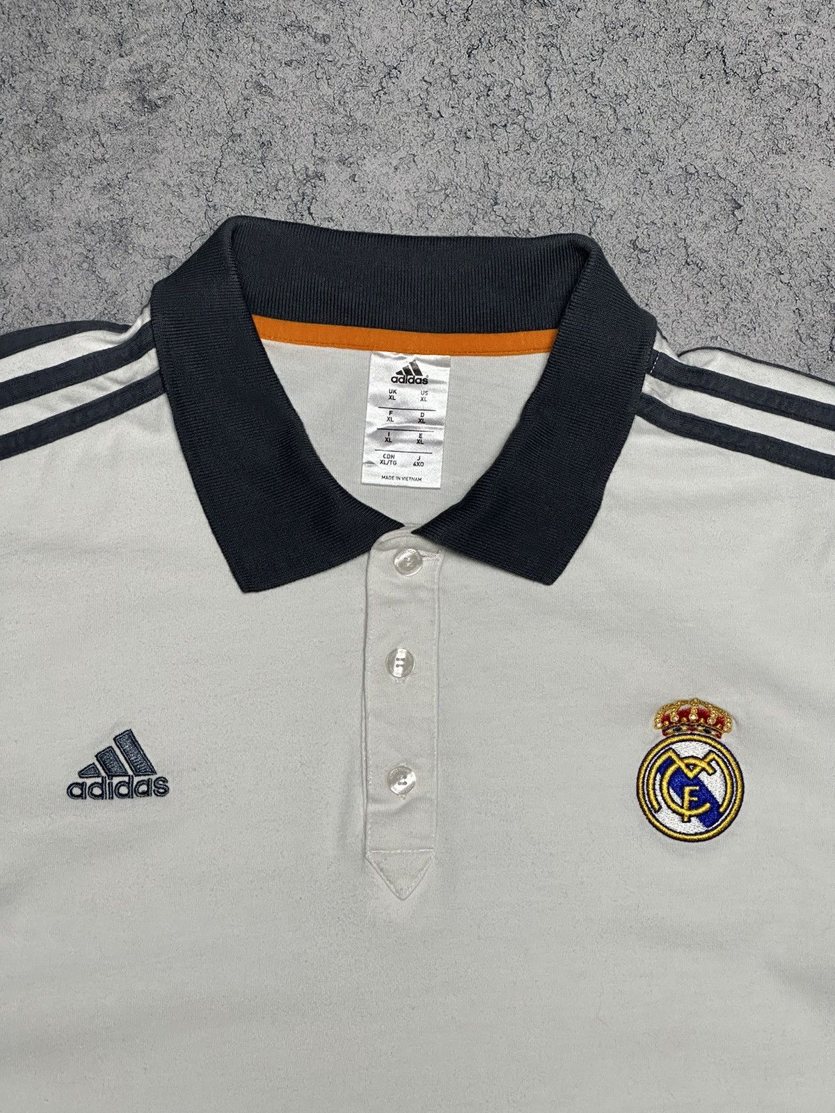 Adidas Adidas Real Madrid 2013 Polo Football Shirt Size US L / EU 52-54 / 3 - 4 Thumbnail