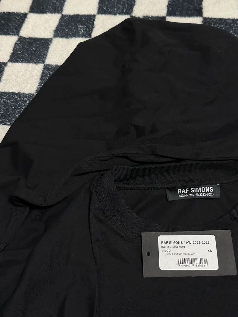 Raf Simons Raf simons Logo hooded T-shirt Size US XS / EU 42 / 0 - 4 Thumbnail