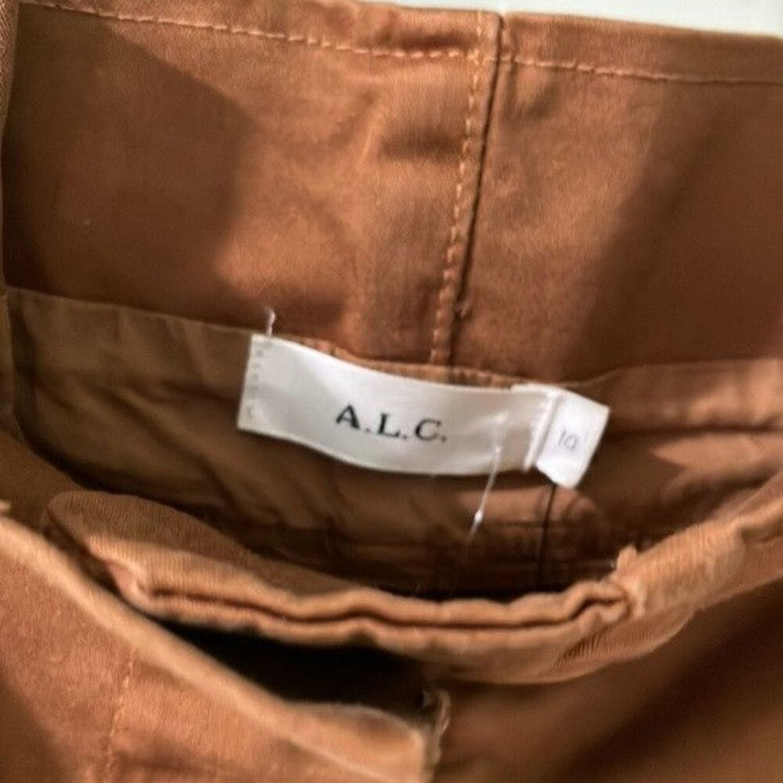A.L.C. Light brown High Rise Pants Size 34" / US 12 / IT 48 - 3 Thumbnail