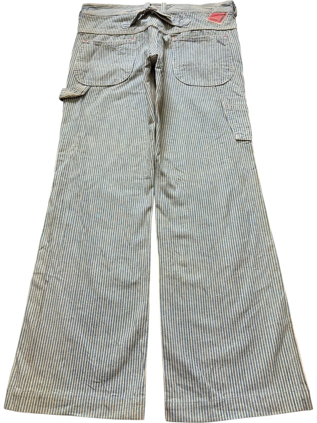 Visvim Vintage Japanese Brand Hickory Carpenter Flare Jeans Size 32" / US 10 / IT 46 - 2 Thumbnail