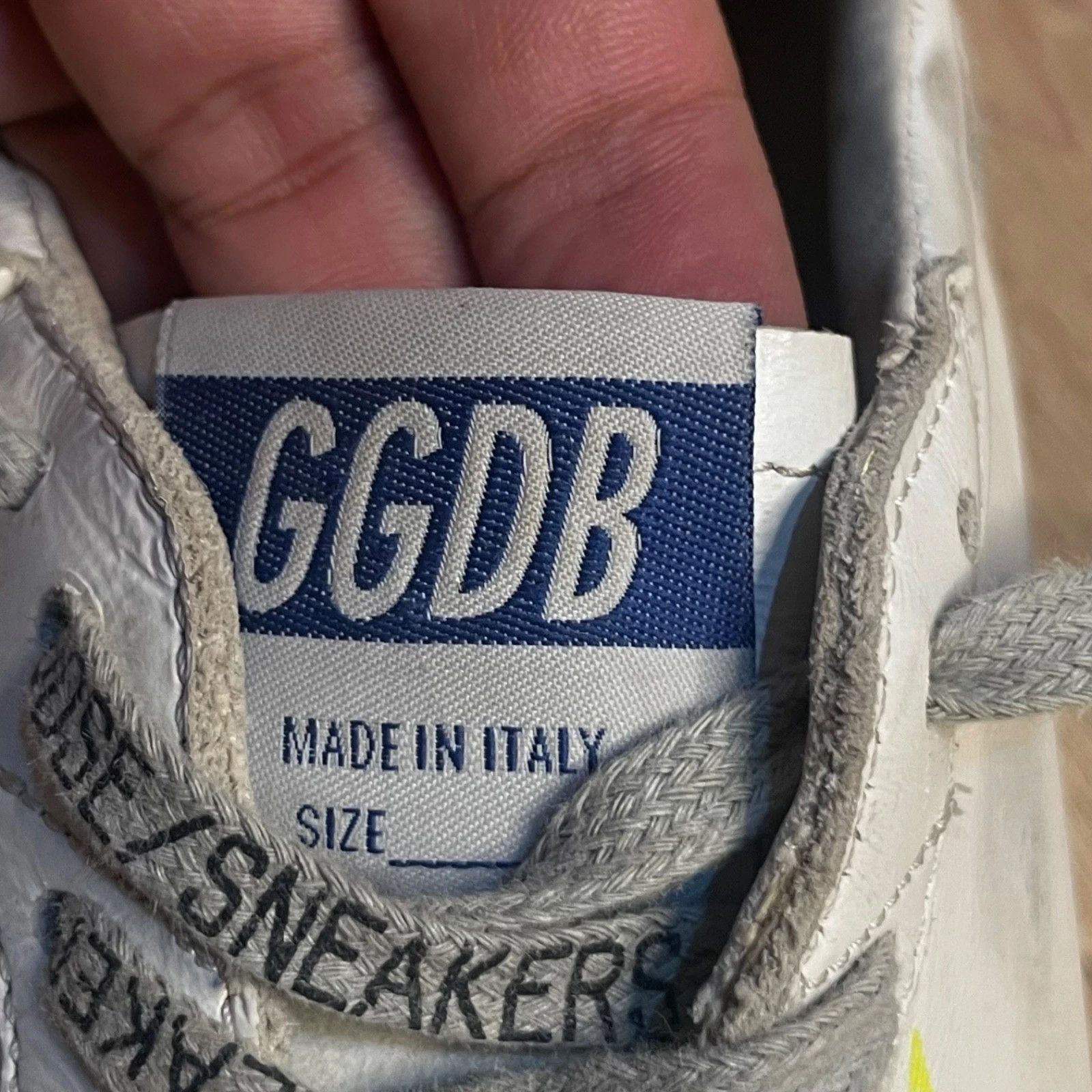 Golden Goose GGDB Golden Goose Sneakers BALLSTAR low top mens white Size US 10 / EU 43 - 10 Thumbnail