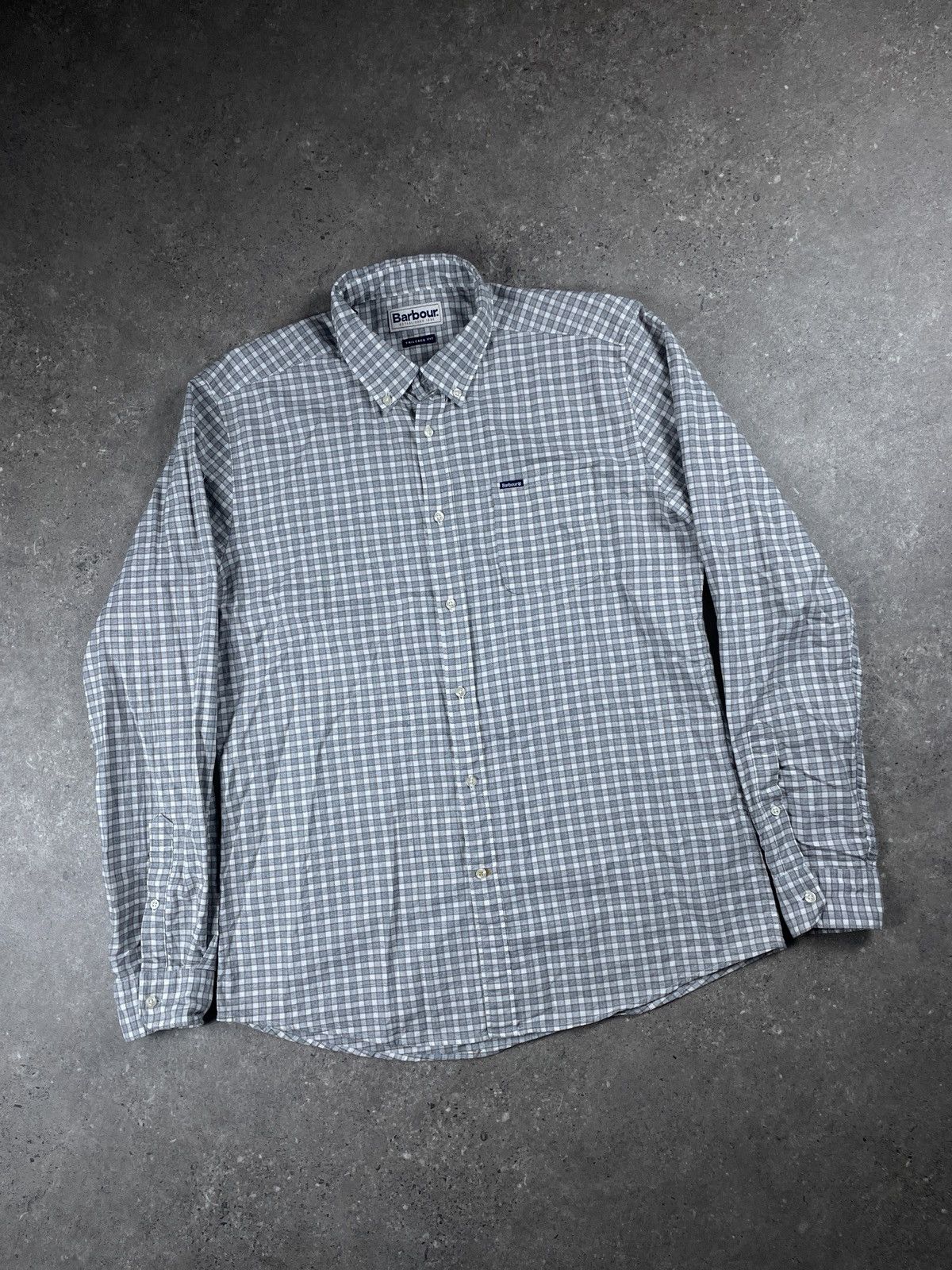 Barbour Vintage Barbour Shirt Basic Fit Old Money Y2K 90s USA Size US L / EU 52-54 / 3 - 1 Thumbnail