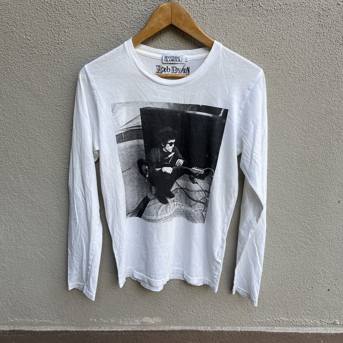 HYSTERIC GLAMOUR bob dylan photo tee