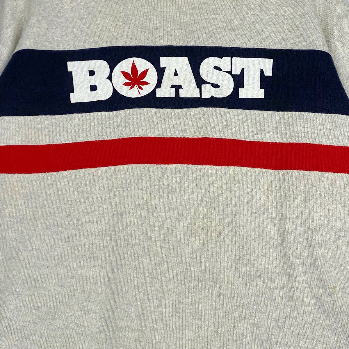 Boast × Vintage Vintage Boast USA Printed Crewneck Sweatshirt Light Gray Size US XL / EU 56 / 4 - 4 Thumbnail