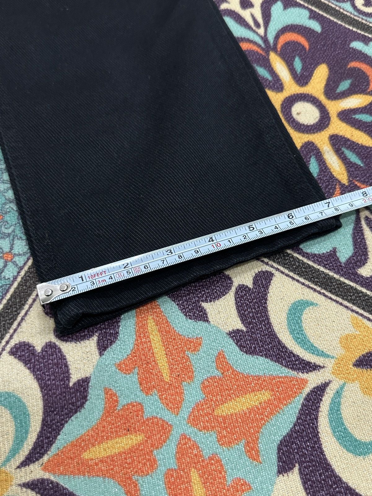 Nepenthes Nepenthes Japan Black Selvedge Denim Pants Size US 29 - 16 Thumbnail