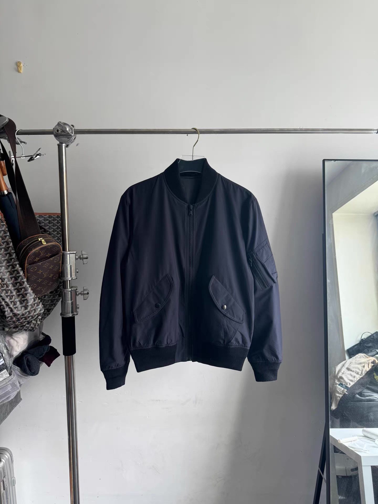 N.Hoolywood N.HOOLYWOOD MA-1 Bomber Jacket Q17 Size US M / EU 48-50 / 2 - 2 Thumbnail