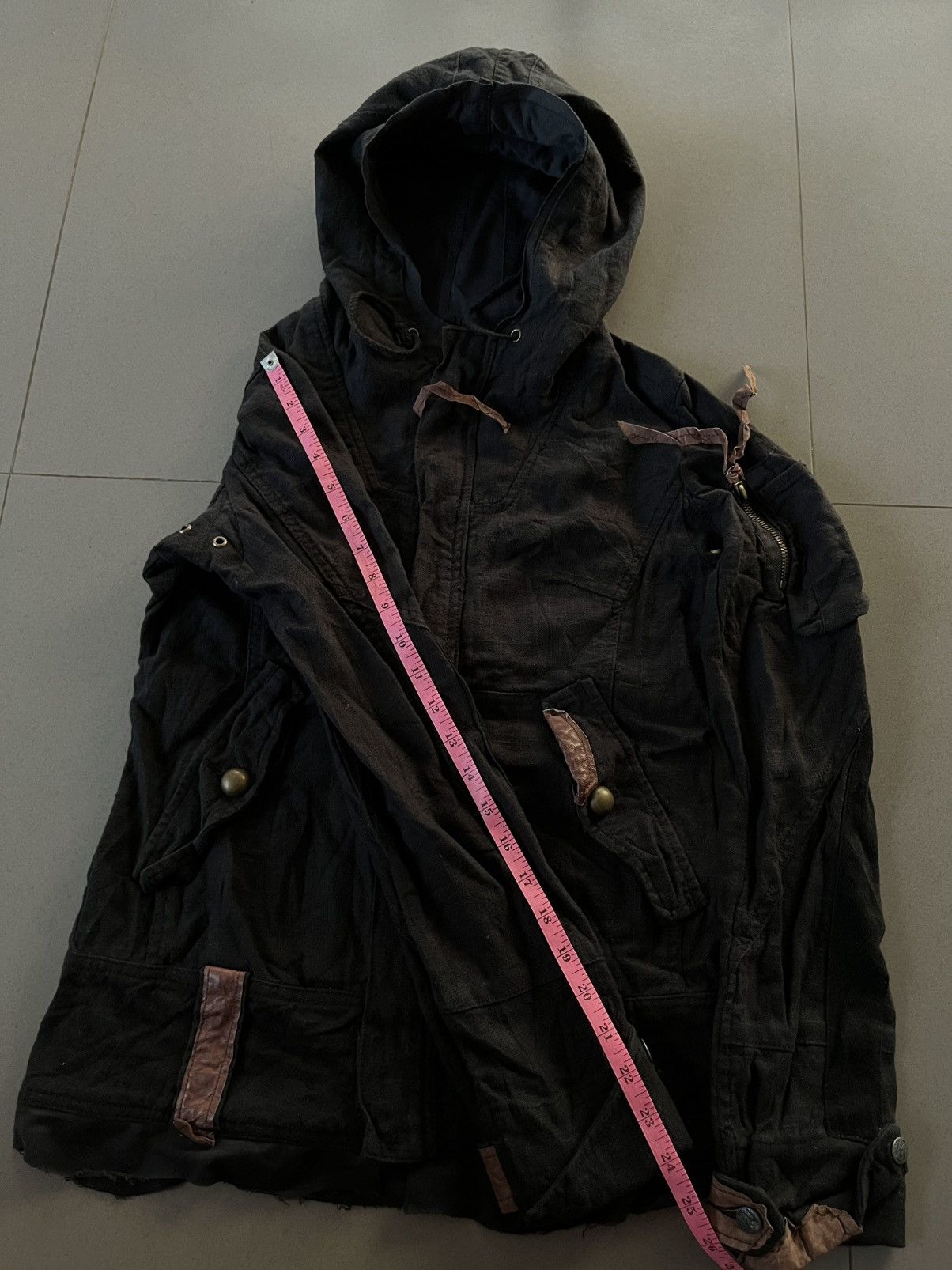 14th Addiction JAPANESE BRAND BONO LEATHER GOTHIC PUNK BONDAGE GOA STYLE Size US S / EU 44-46 / 1 - 15 Thumbnail