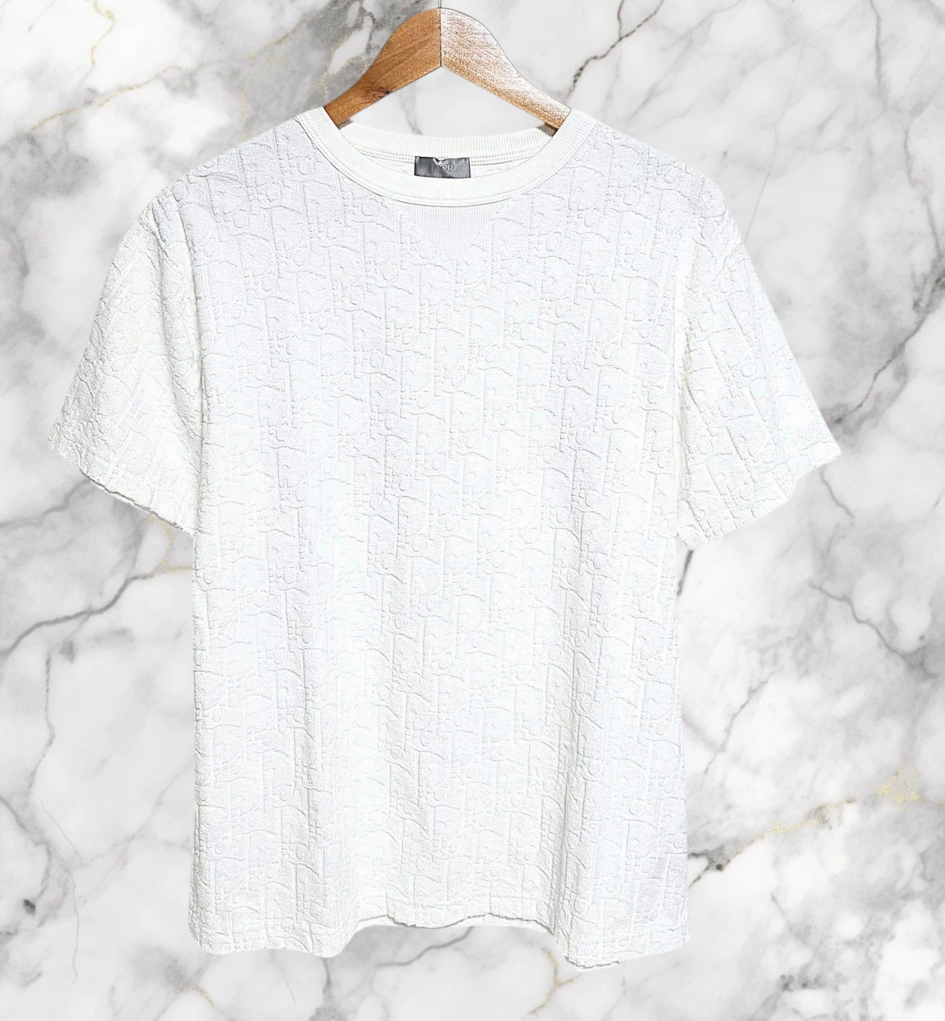 Dior × Kris Van Assche Dior Homme Let's Rock S/S 09 green T-shirt