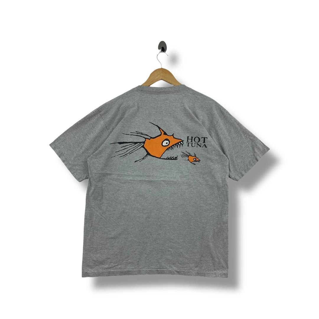 Hot Tuna × Vintage Vintage 90s HOT TUNA big back hit Surfing tee Size US L / EU 52-54 / 3 - 1 Thumbnail