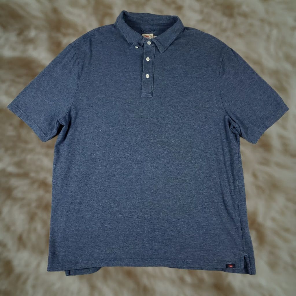 Faherty Faherty Polo Shirt Mens Size XL Blue Casual Short Sleeve Size US XL / EU 56 / 4 - 1 Thumbnail