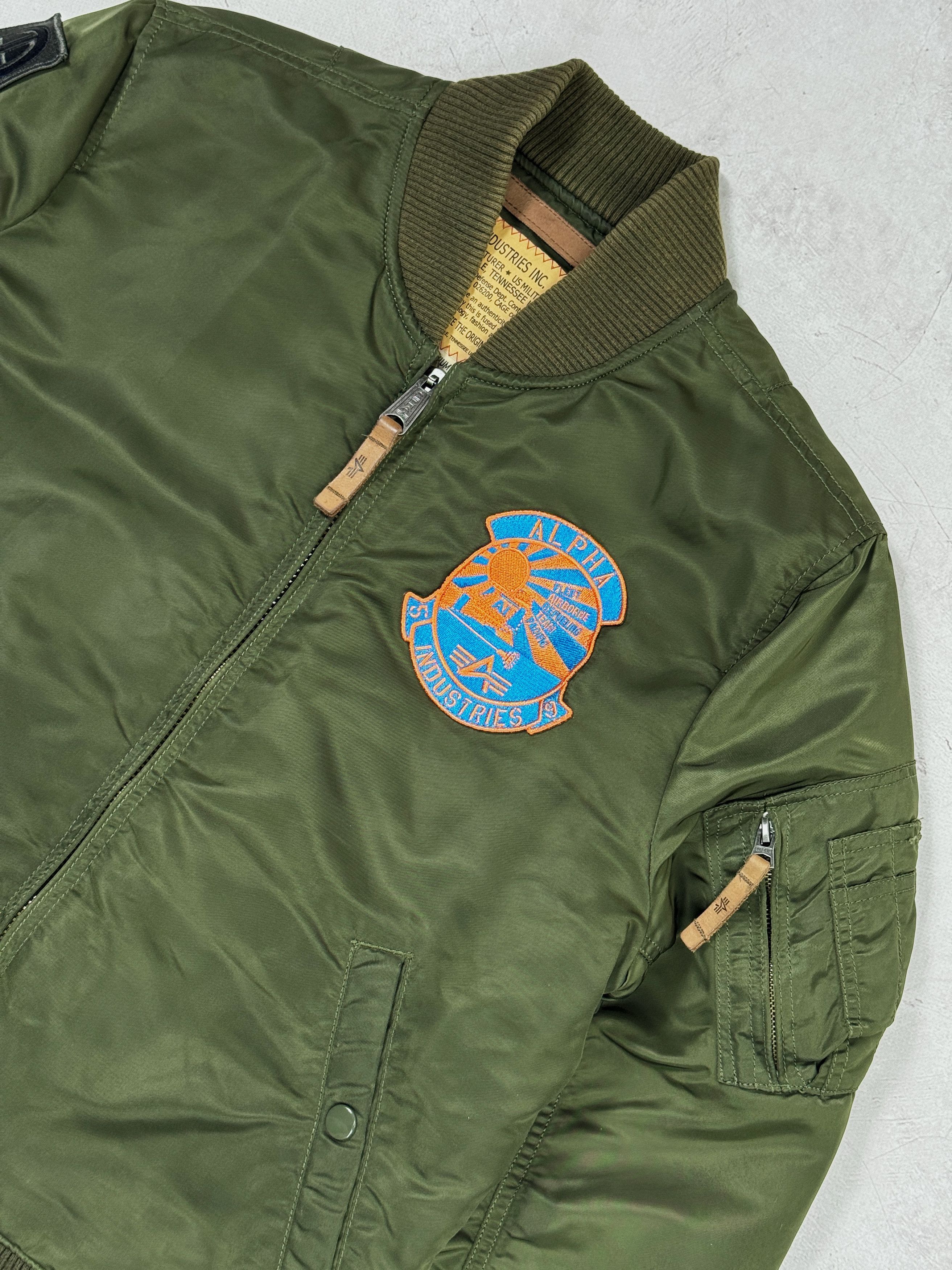 Alpha Industries Alpha Industries MA-1 TT Flying Bomber Jacket Size US M / EU 48-50 / 2 - 6 Thumbnail