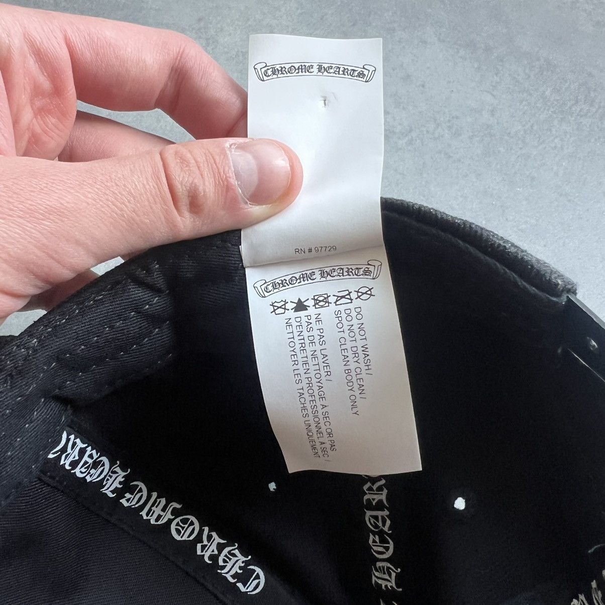 Chrome Hearts Chrome Hearts Scroll Baseball Cap Size ONE SIZE - 9 Thumbnail