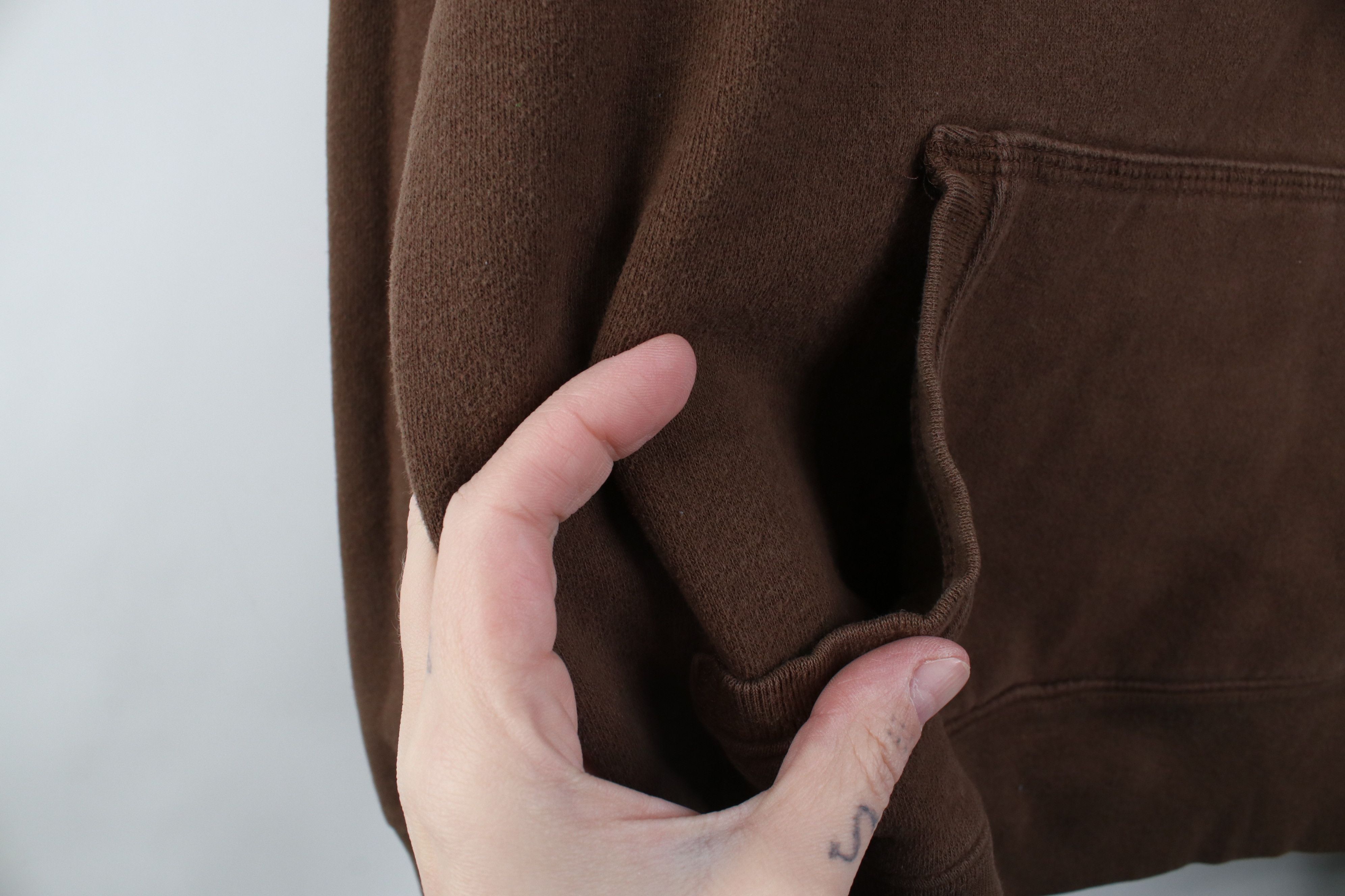 Aeropostale Vintage 90s Y2K Aeropostale Butterfly Cropped Hoodie Brown Size M / US 6-8 / IT 42-44 - 8 Thumbnail