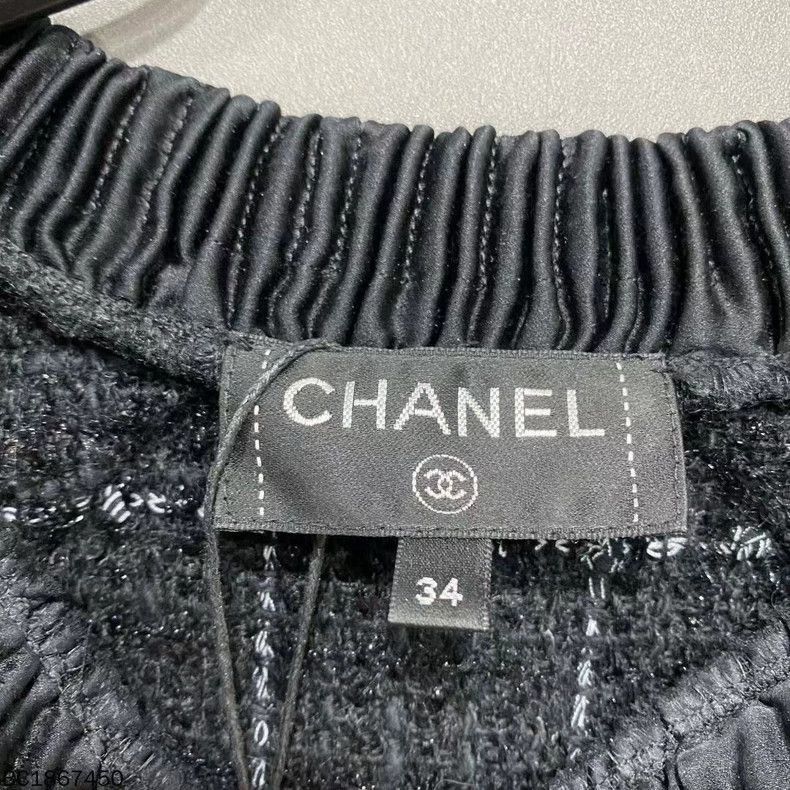 Chanel Chanel Plaid Knit Long Sleeve Top -2505 Size US XS / EU 42 / 0 - 5 Thumbnail