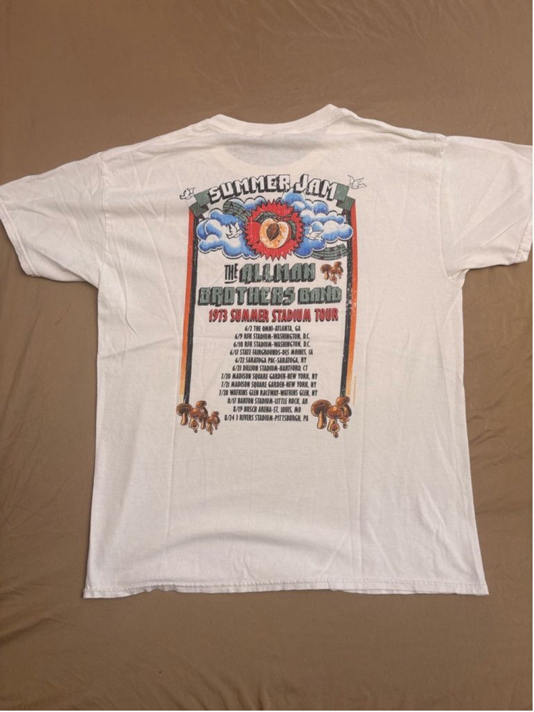 Gildan Men's Gildan Graphic T-shirt Size L White Peach Truck Size US L / EU 52-54 / 3 - 11 Thumbnail