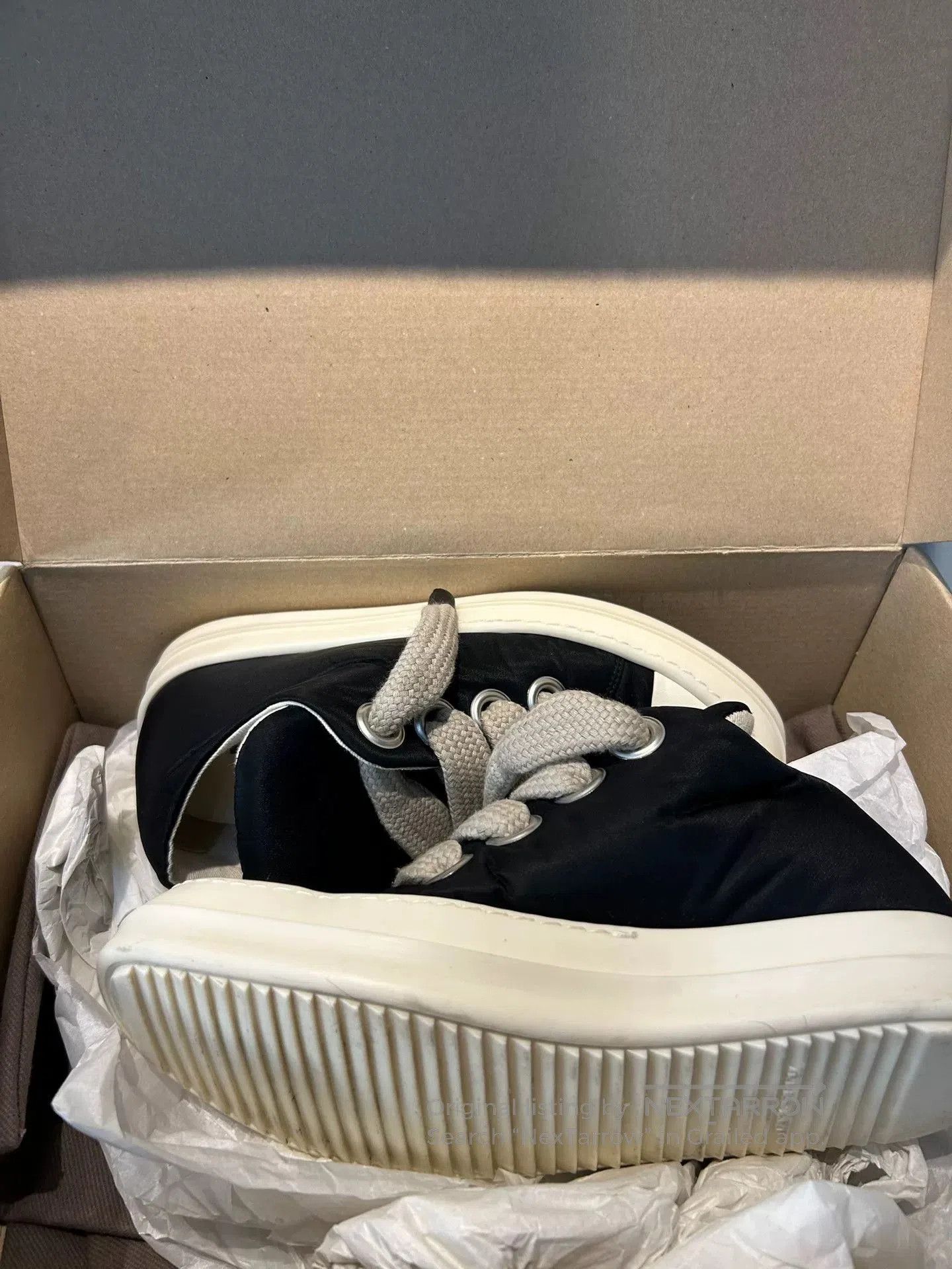 Rick Owens Drkshdw rick owens canvas low. Size US 7.5 / EU 40-41 - 6 Thumbnail