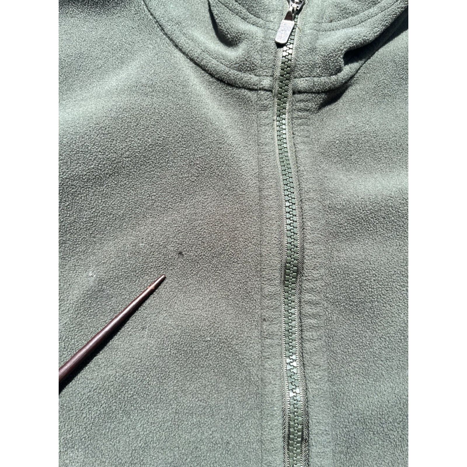 Patagonia Men's Patagonia Hoodie Green Solid XL Synchilla Zip USA Distress Active Outdoor Size US XL / EU 56 / 4 - 6 Thumbnail