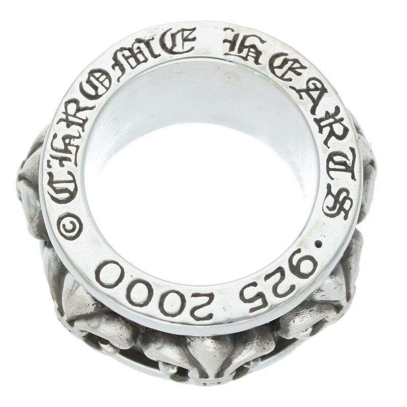 Chrome Hearts OFFER OK 🔥 7 CHROME HEARTS RING SPINNER BS FLEUR silver Size ONE SIZE - 4 Thumbnail