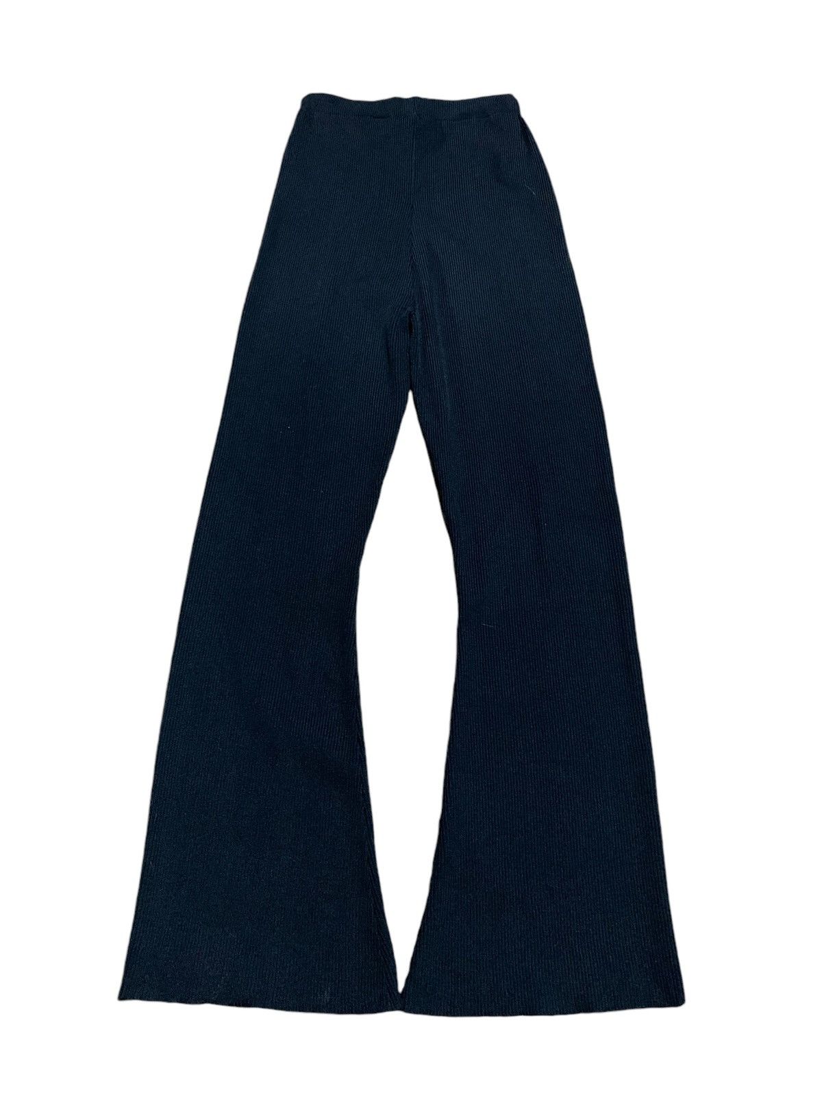 Issey Miyake Glamlips japan pleated flare pants heavyweight issey style Size US 27 - 3 Thumbnail