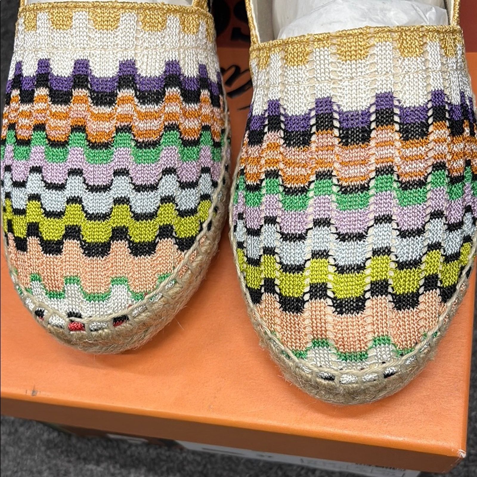 Missoni NWT Missoni Colorful Woven Espadrille sneakers Size 36 US 6 Size US 6 / IT 36 - 5 Thumbnail