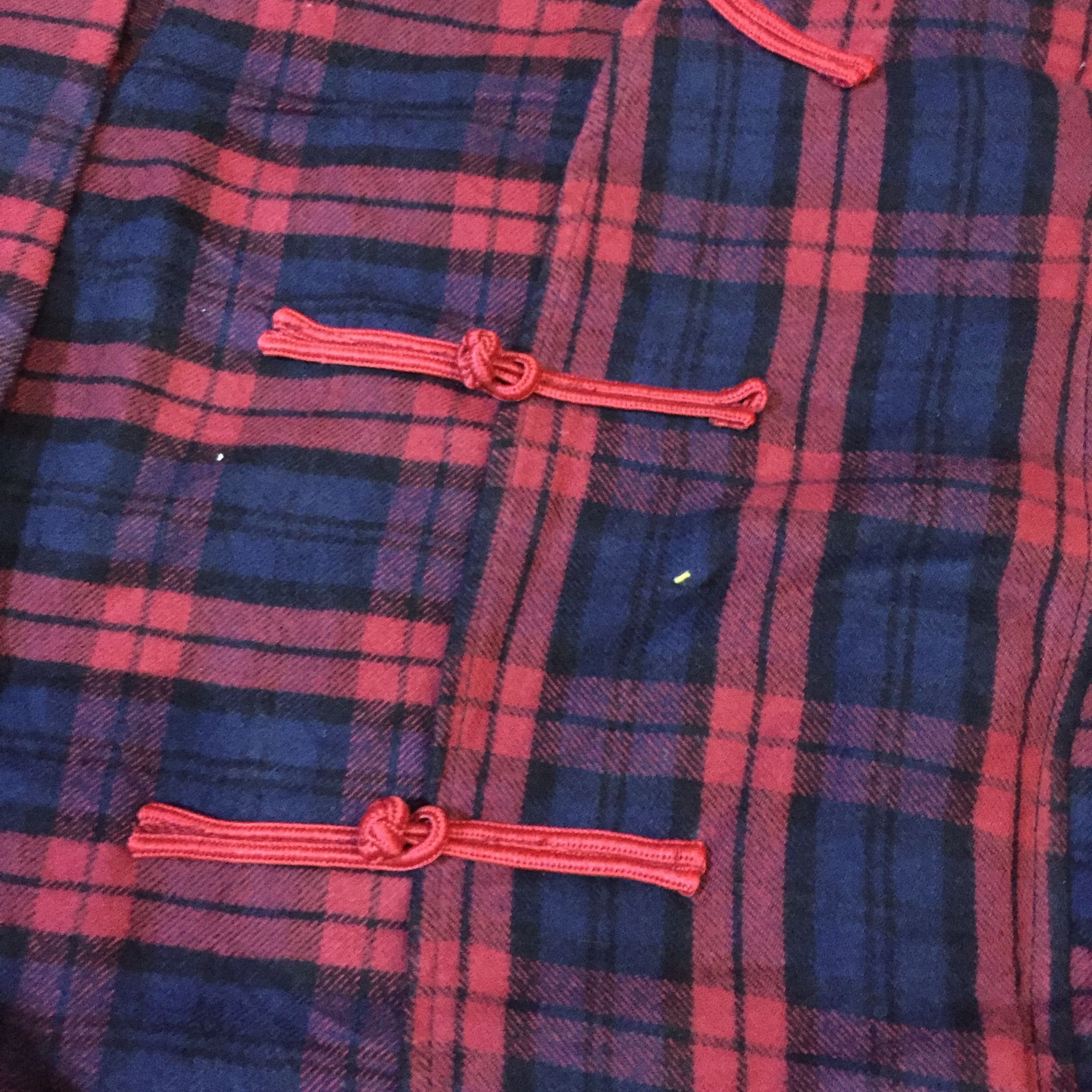 Muji Muji Chinese Cheongsam Boxy Shirt Flannel Reworked Size M / US 6-8 / IT 42-44 - 2 Thumbnail