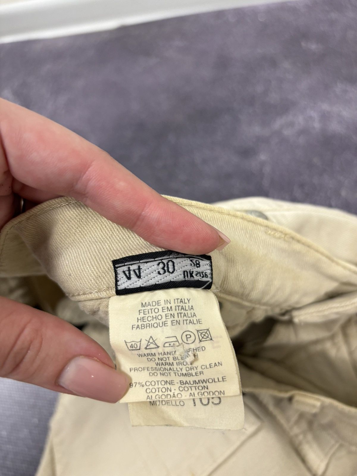 Trussardi Vintage Trussardi Women’s Italian Denim Luxury Jeans Size 30" / US 8 / IT 44 - 19 Thumbnail