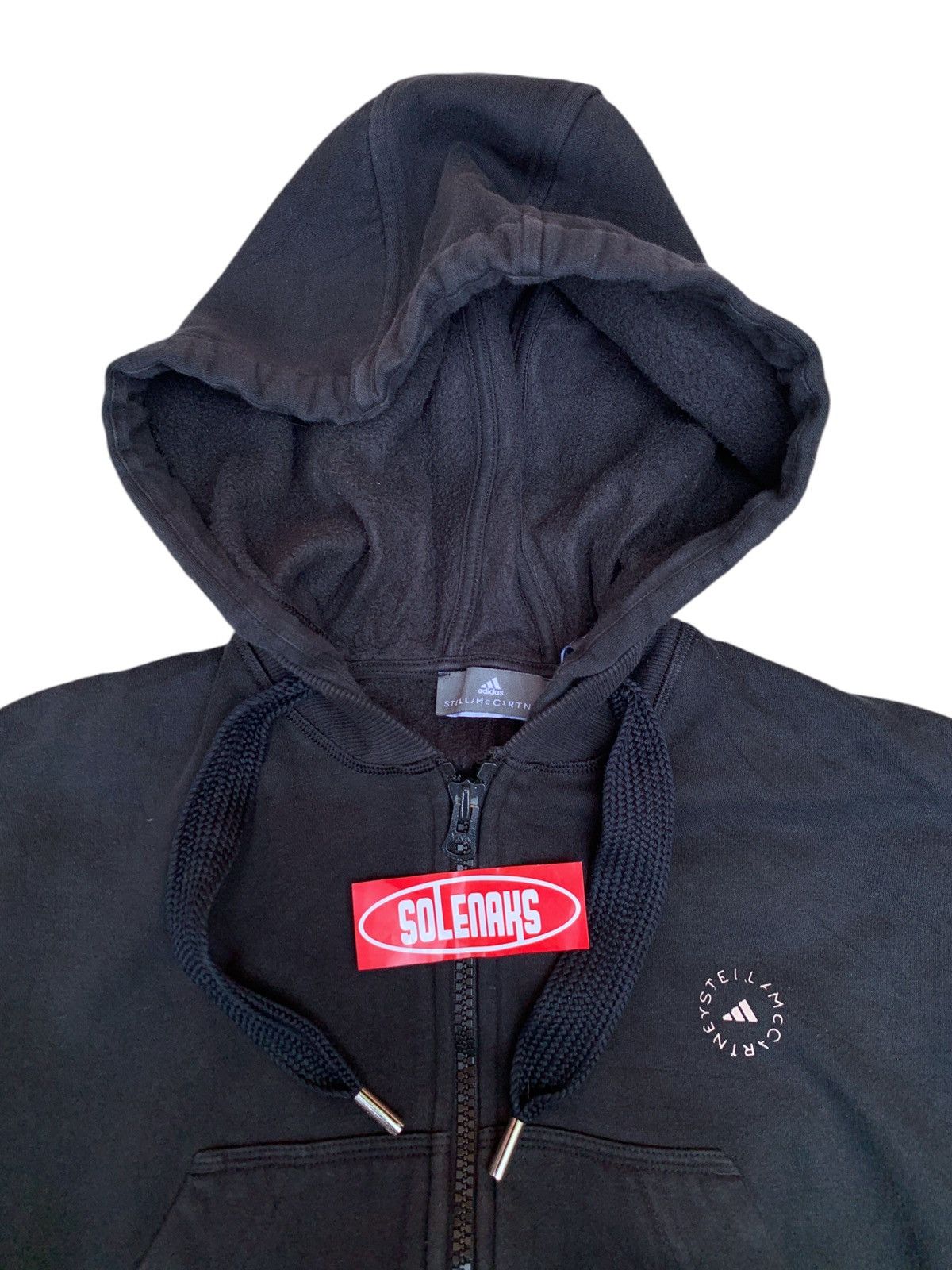Adidas × Designer Adidas stella mccartney cropped hoodie Size M / US 6-8 / IT 42-44 - 4 Thumbnail
