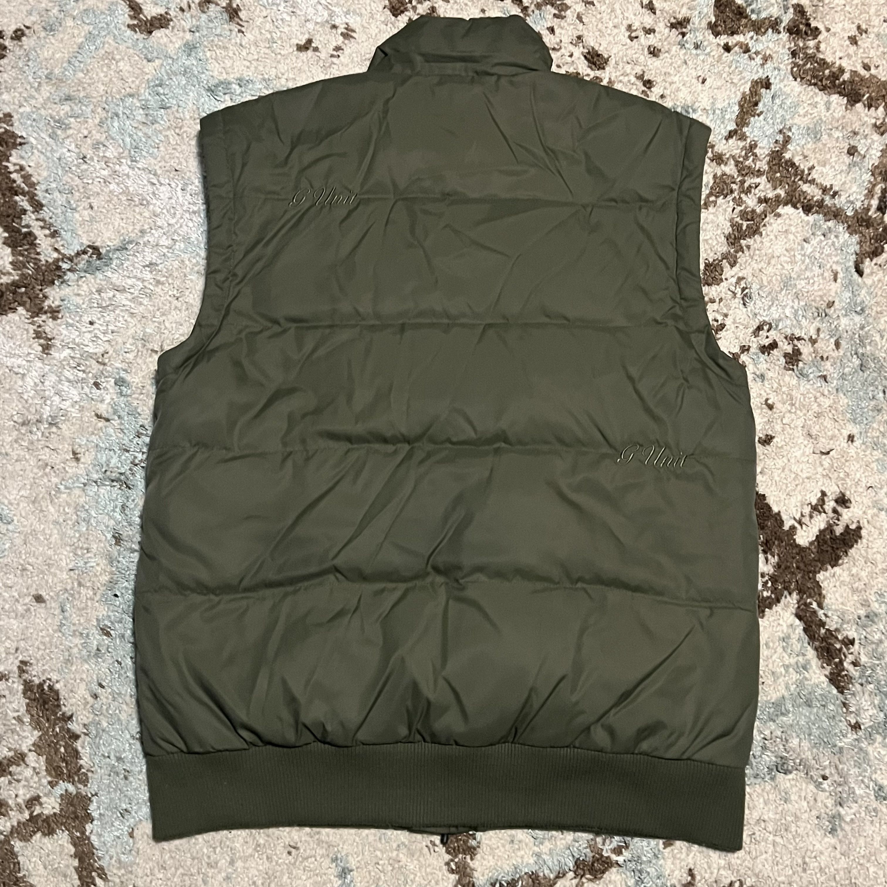 G-Unit G-Unit Down Puffer Vest Size XL Army Green Y2K Size US XL / EU 56 / 4 - 2 Thumbnail