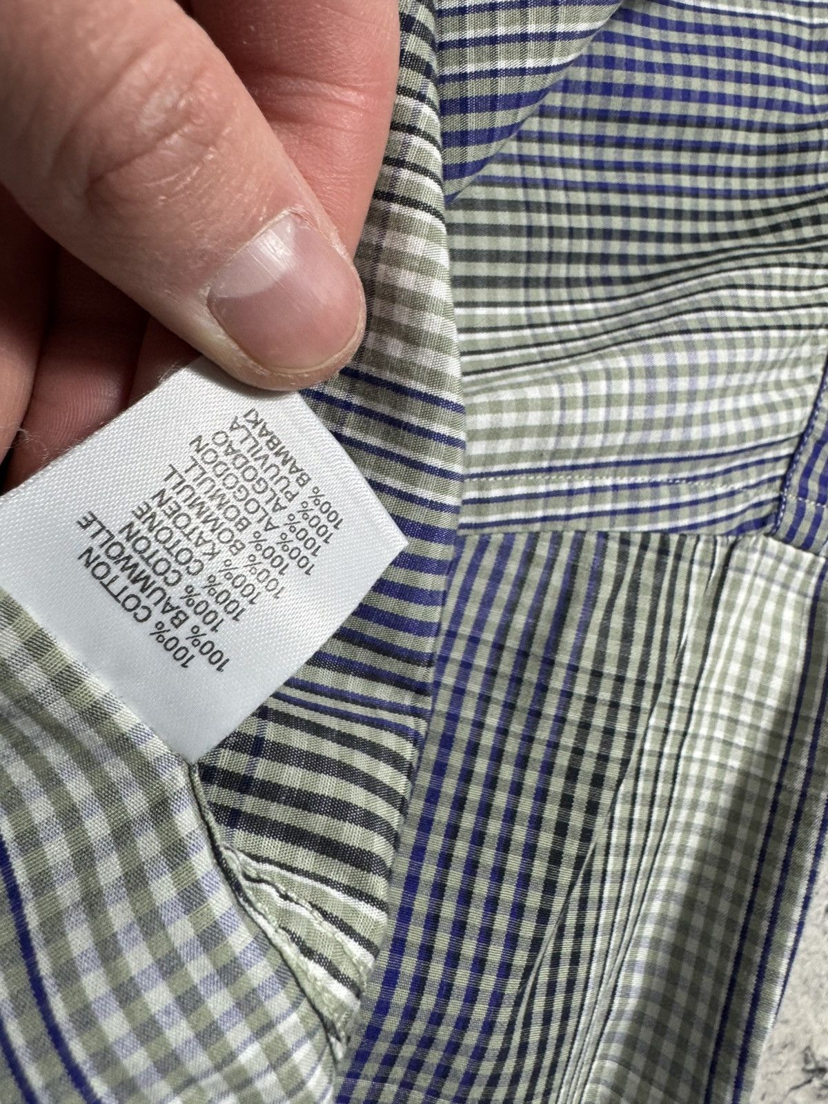 Burberry Burberry London Checked Button Up Vintage Shirt Size US L / EU 52-54 / 3 - 11 Thumbnail