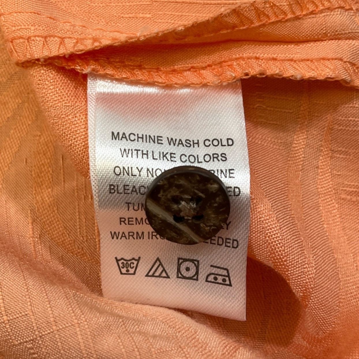 Other Joe Marlin Men's Orange Hawaiian Shirt/Button Up Sz M SKU 40 Size US M / EU 48-50 / 2 - 5 Thumbnail