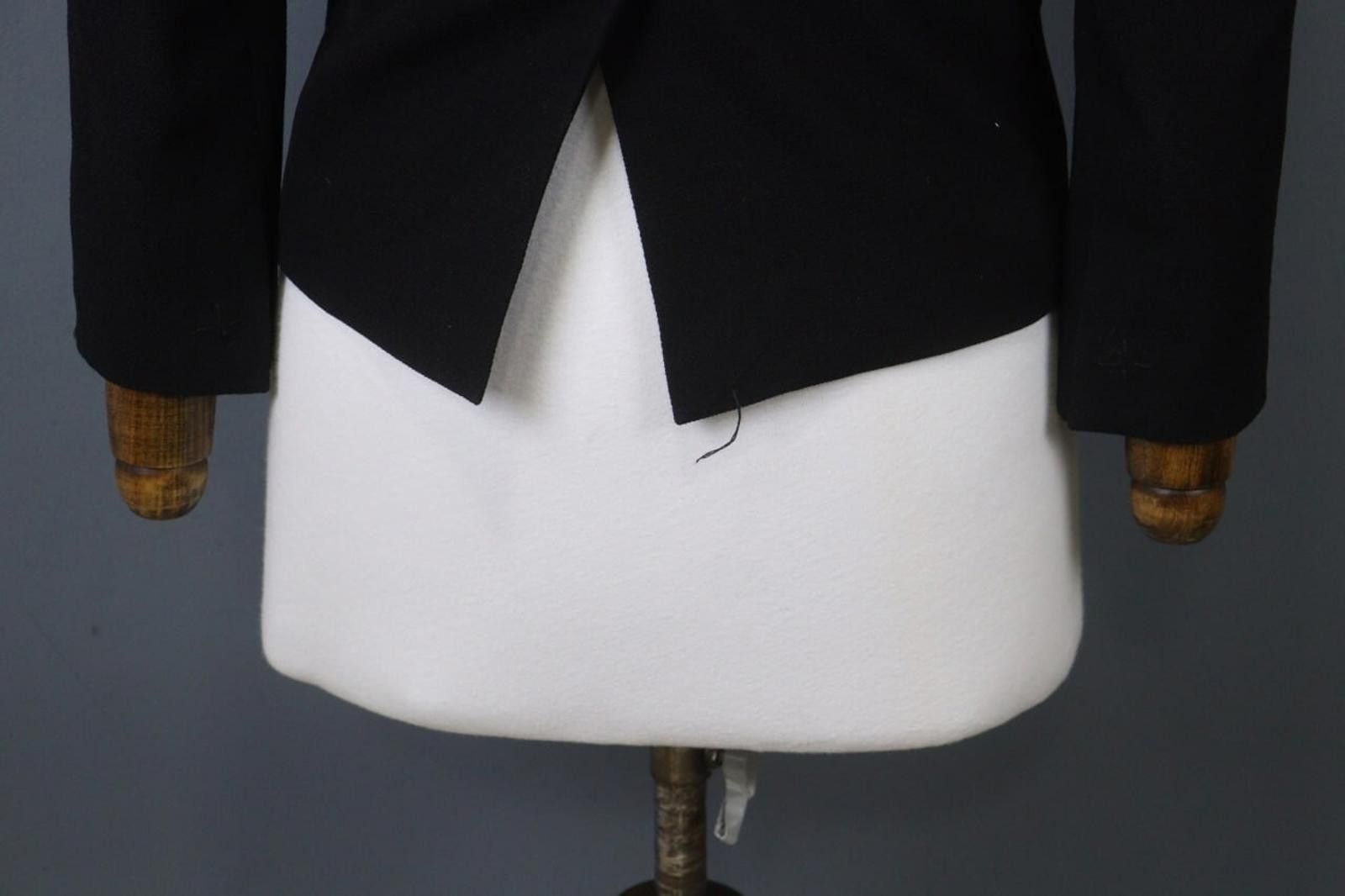 Designer Claudie Pierlot Black Snap Front Blazer Jacket Size 36 Size M / US 6-8 / IT 42-44 - 12 Thumbnail