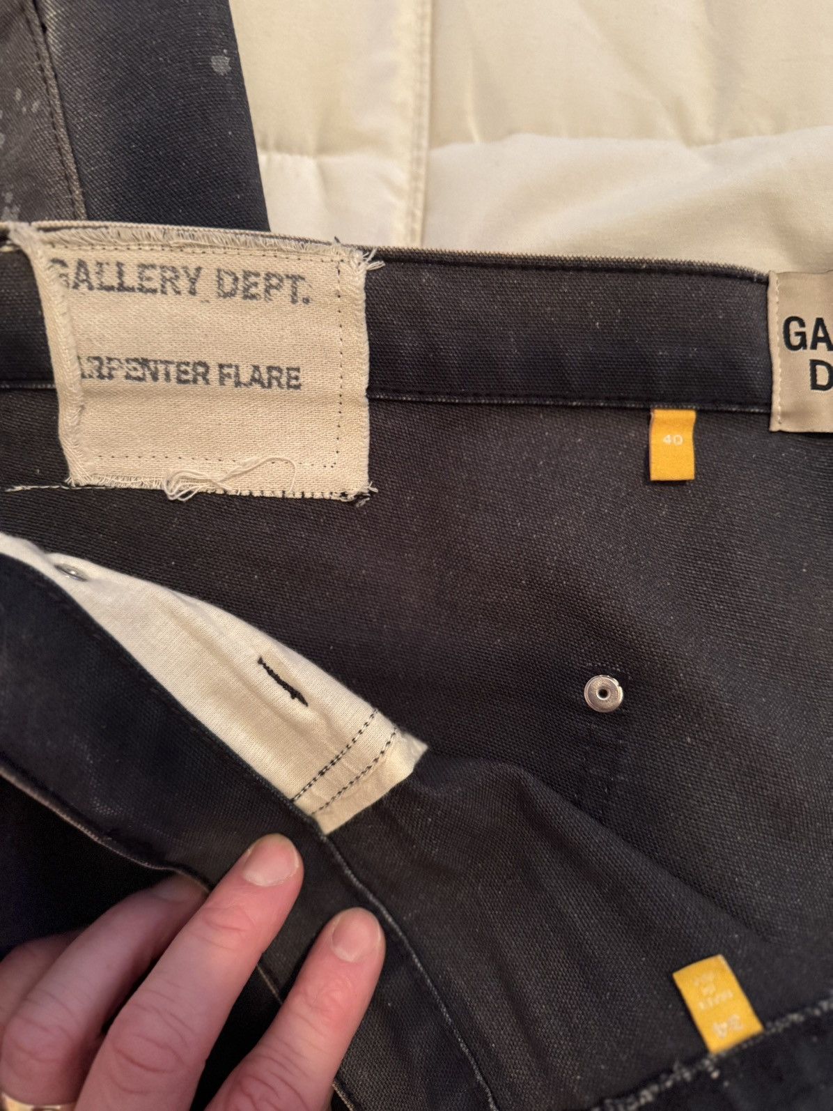 Gallery Dept. Gallery Dept. Faded Blue Carpenter La Flare Pants (sz 40 US) Size US 40 / EU 56 - 8 Thumbnail