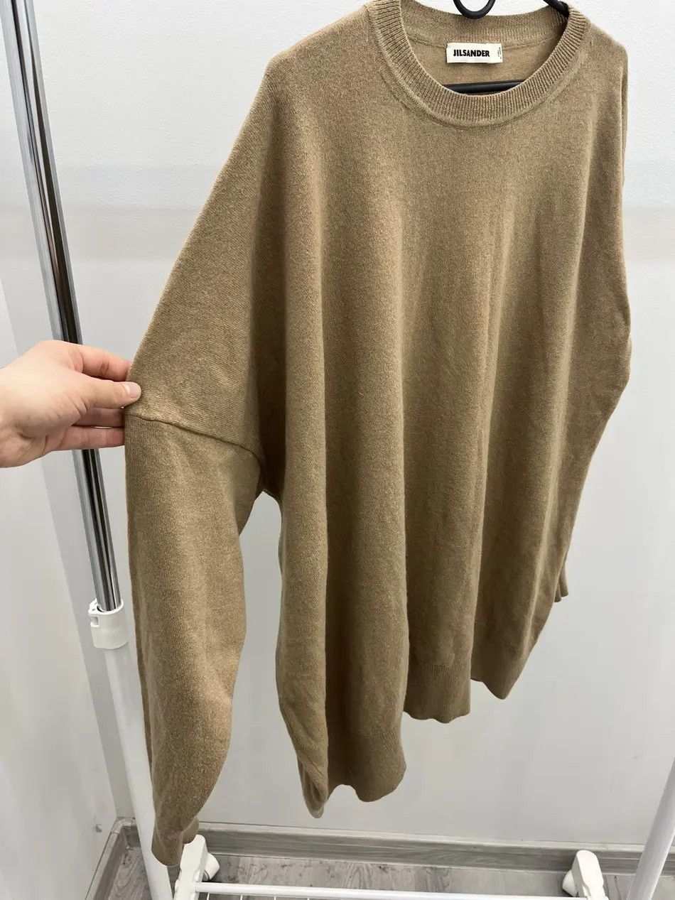 Jil Sander Jil Sander Oversize Asymmetric Cashmere Wool 1380$ Sweater Size M / US 6-8 / IT 42-44 - 2 Thumbnail