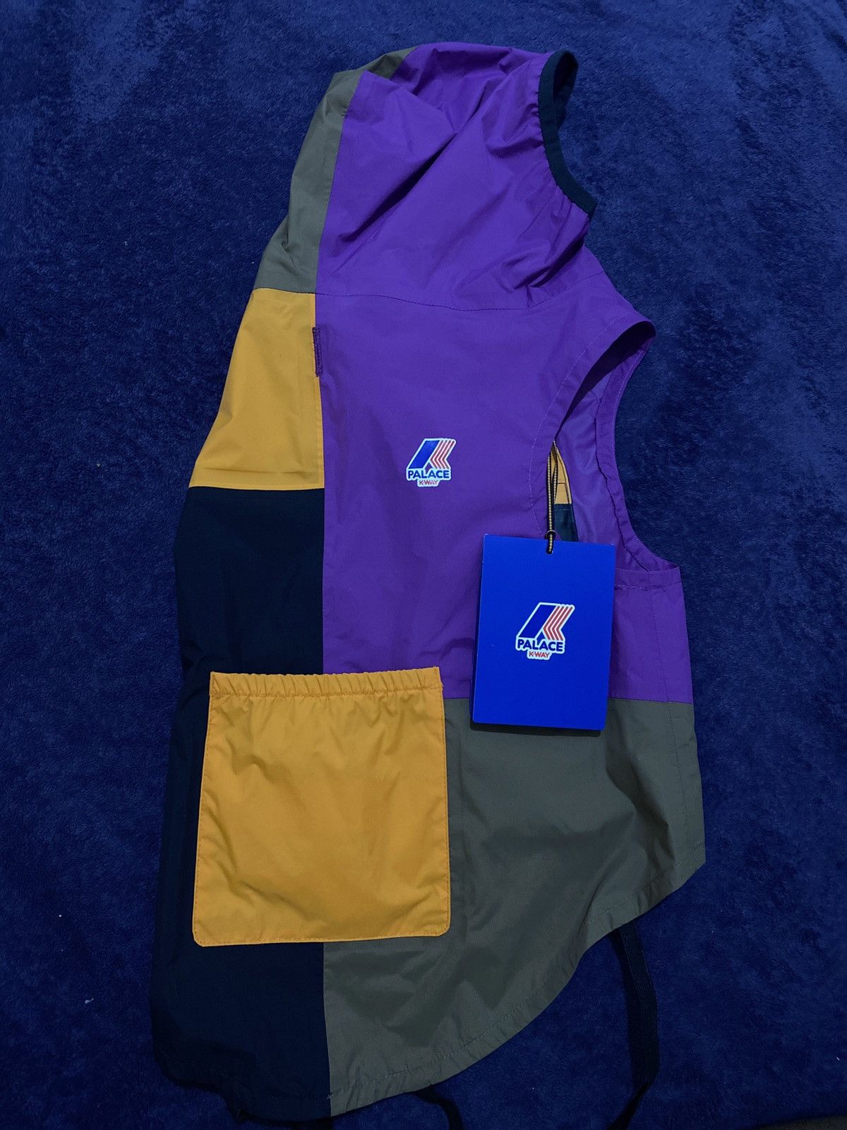 K-Way × Palace Palace K-Way Le Vrai 4.0 Horatio Dog Jacket Purple/Orange Size ONE SIZE - 4 Thumbnail