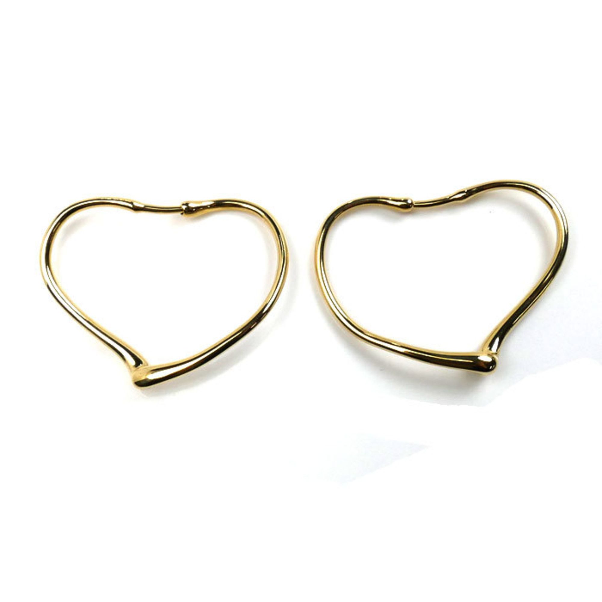 Tiffany & Co. TIFFANY&Co. Tiffany K18YG Yellow Gold Heart Earrings 8.6g for Women Size ONE SIZE - 1 Thumbnail