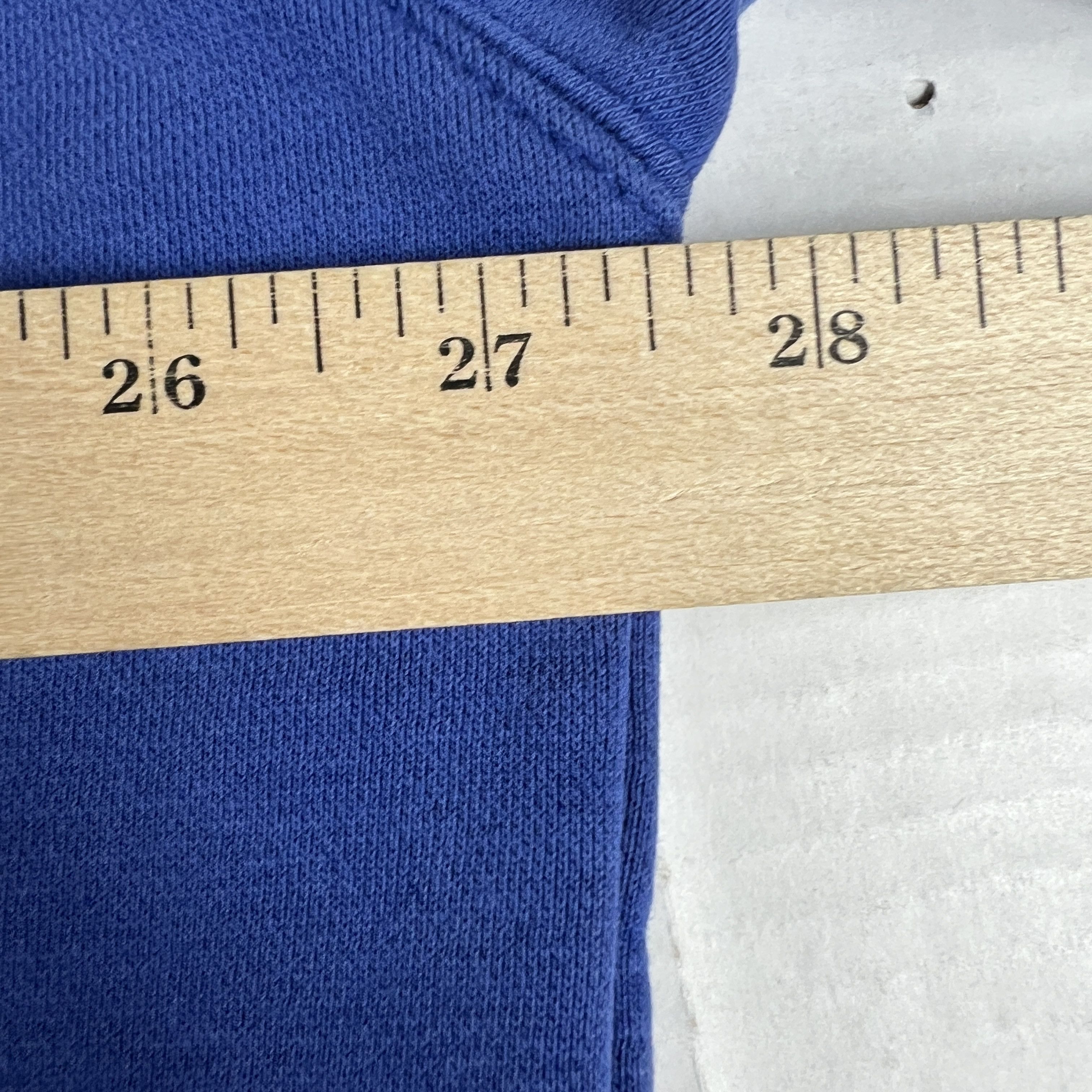 NFL × Reebok Y2K Reebok New York Giants Sweatshirt Blue Thrashed Hoodie Size US XXL / EU 58 / 5 - 15 Thumbnail