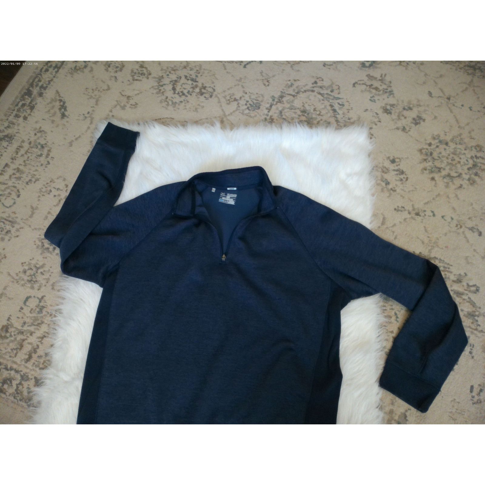 Under Armour Under Armour Sweater Navy Cold Gear 1/4 Zip Mens 2XL Size US XXL / EU 58 / 5 - 5 Thumbnail