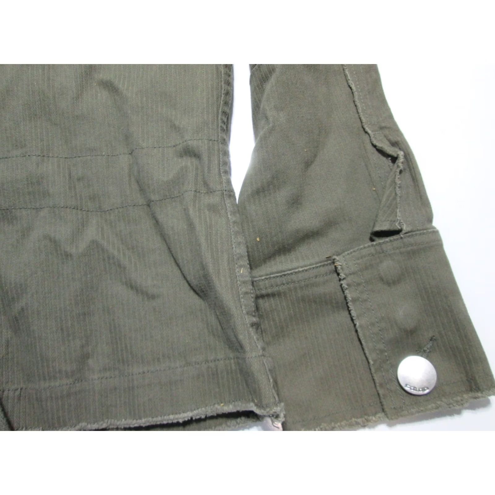 Vintage Salael Womens Basic Jacket Gray Outerwear S Long Sleeve Pockets Solid Button Zip #Women #Jacket Size S / US 4 / IT 40 - 5 Thumbnail