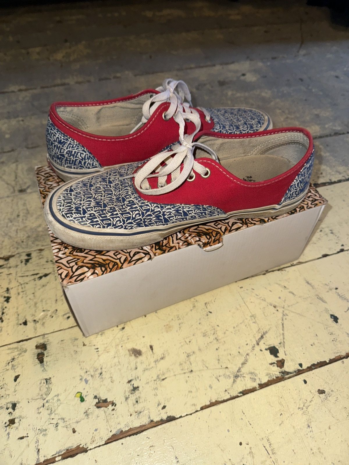 Fucking Awesome × Vans FUCKING AWESOME x VANS red/blue Size US 9 / EU 42 - 3 Thumbnail