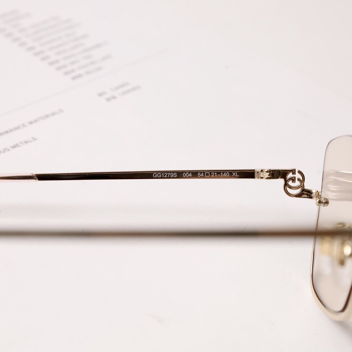 Gucci GUCCI GG1279S SUNGLASSES Size ONE SIZE - 6 Thumbnail