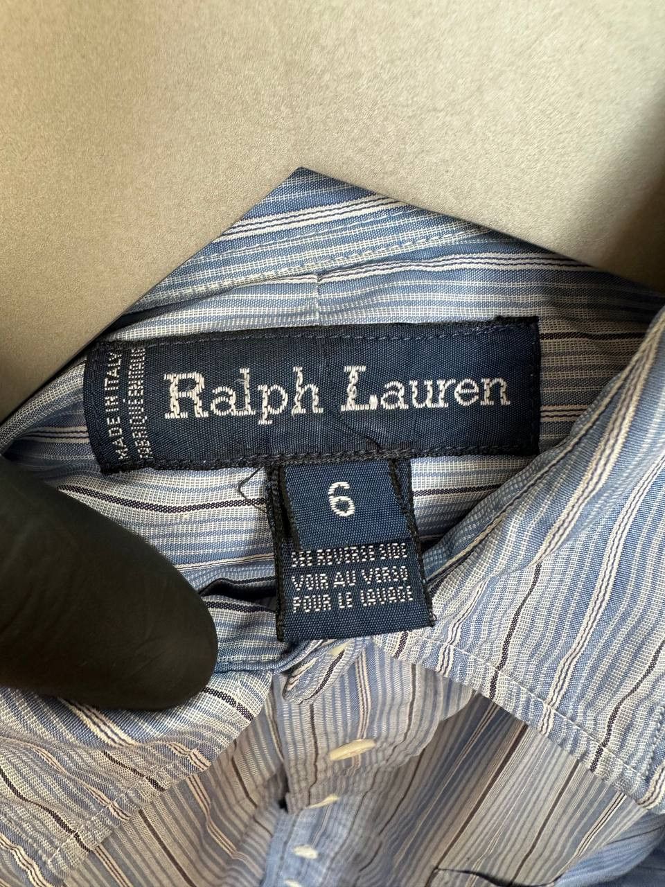 Ralph Lauren Ralph Lauren Italy Vintage Shirt Striped Button Up LS Size S / US 4 / IT 40 - 13 Thumbnail
