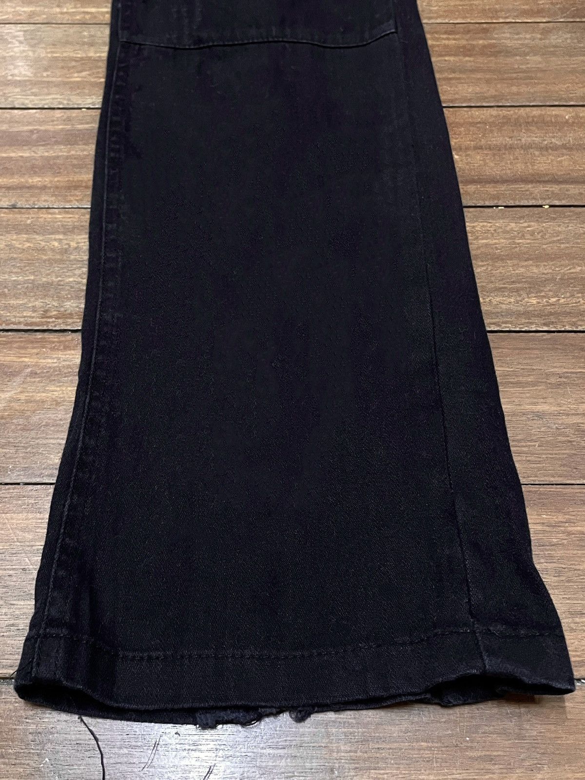 14th Addiction Very Rare Vintage Japanese Brand Tactical Flared Jeans 1990s Size US 34 / EU 50 - 6 Thumbnail