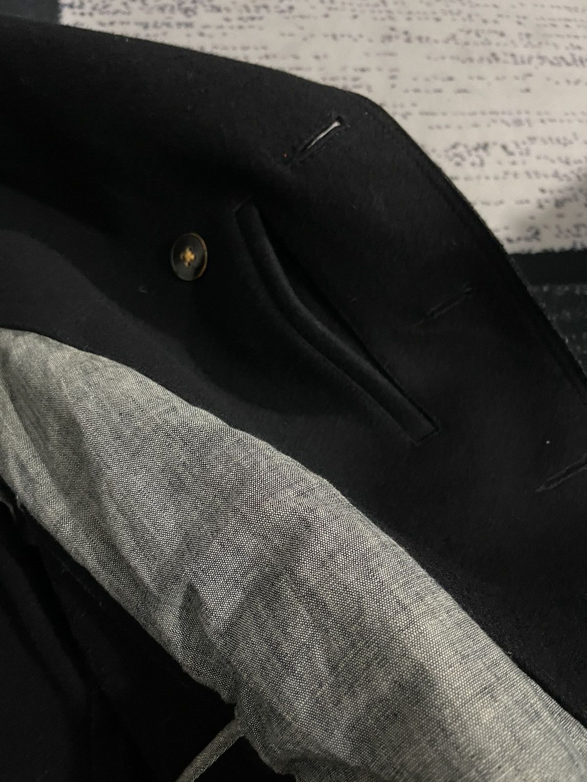 45rpm 45rpm Wool Double Breasted Jacket Size US XL / EU 56 / 4 - 13 Thumbnail